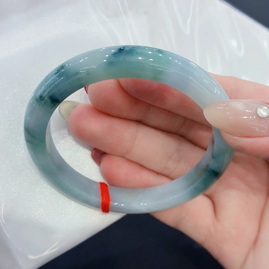 翡翠未镶嵌手镯翡翠54/53圈口（强推）