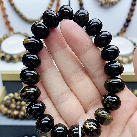 琥珀手链未镶嵌琥珀12