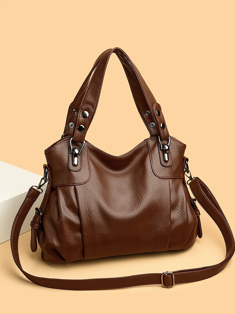 【双12抢先购】时尚百搭大容量斜挎包2025新款气质女包手提包