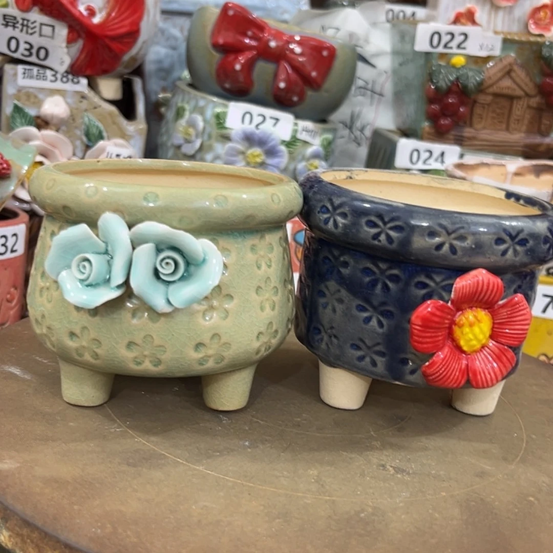 粗陶多肉花盆花盆