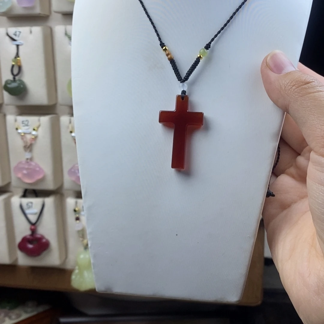 玛瑙/玉髓合金颈饰