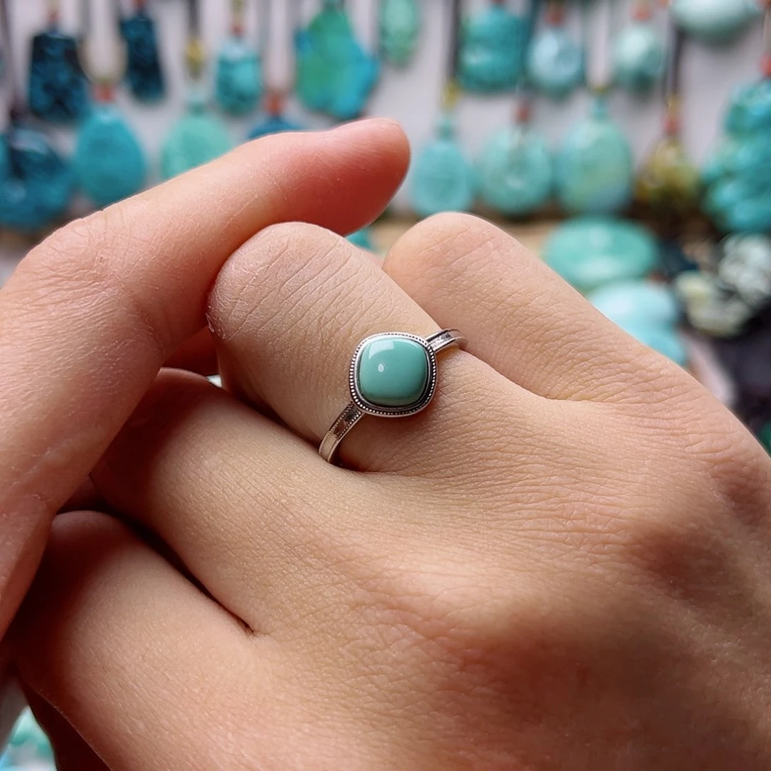 绿松石珠宝奇石未镶嵌