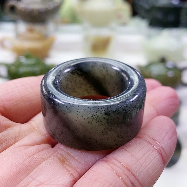 未镶嵌和田玉挂件扳指圈号22.2