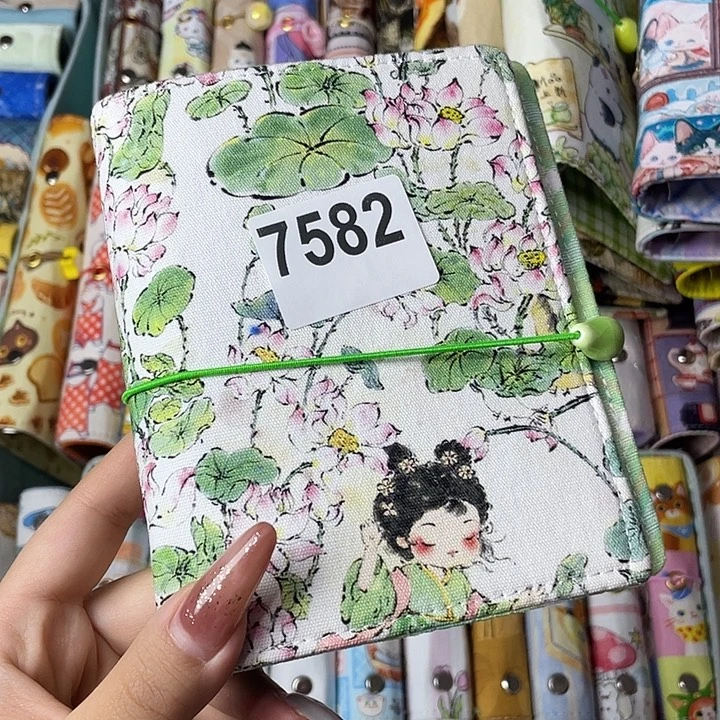 织绣A7活页带纸7582