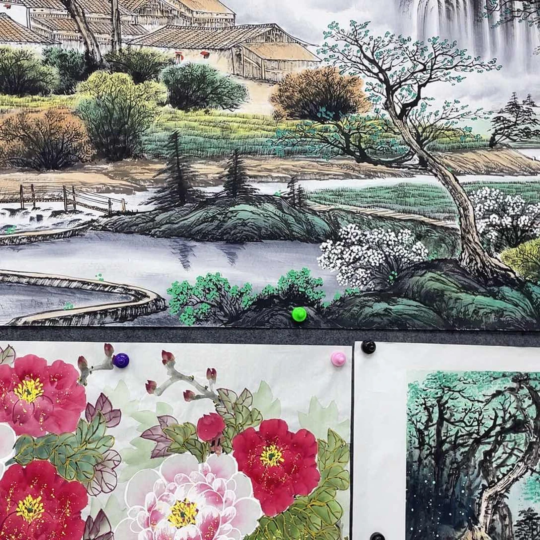 用***4国画国画作品小姐姐放漏…