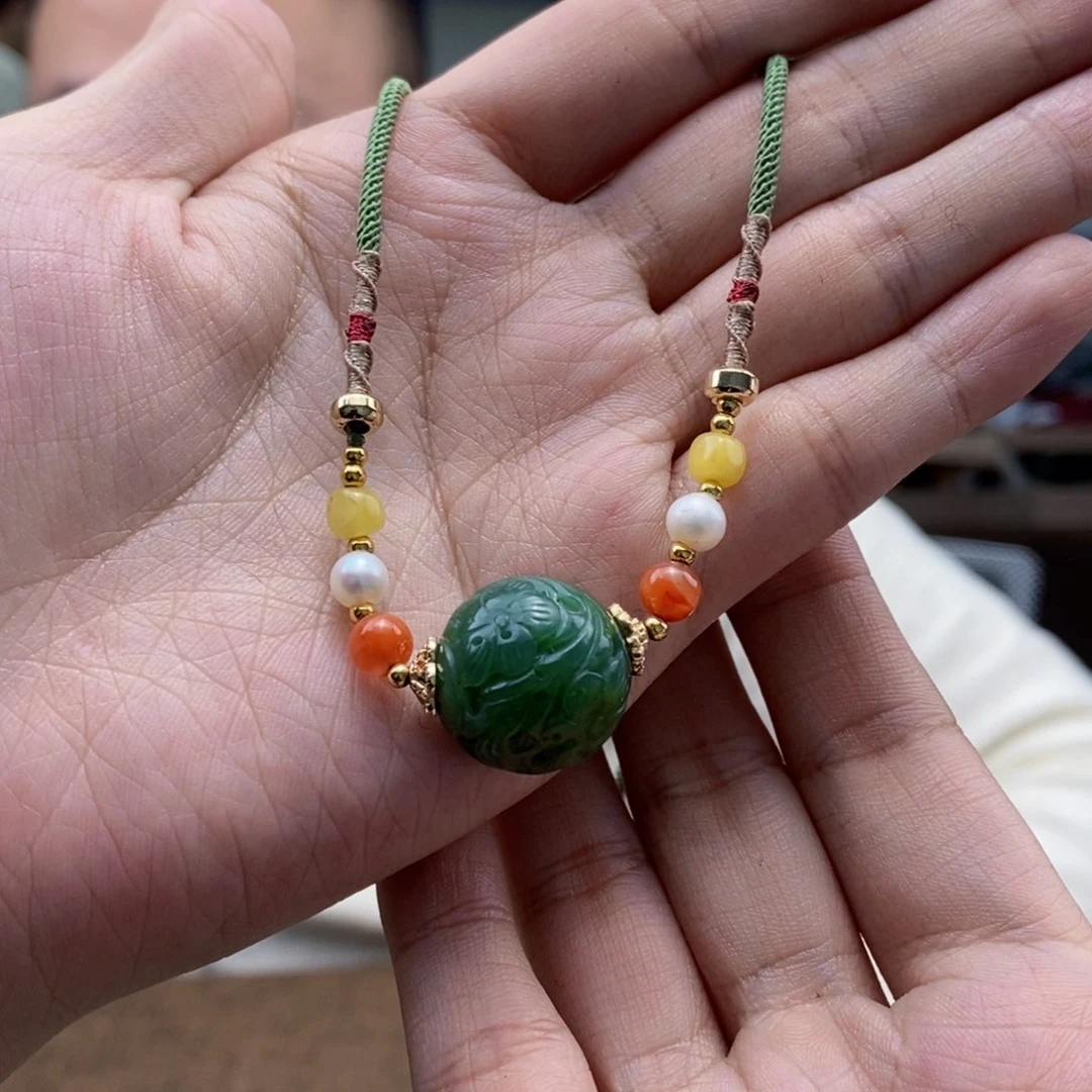 和田玉颈饰未镶嵌多样性发货 拍一发一