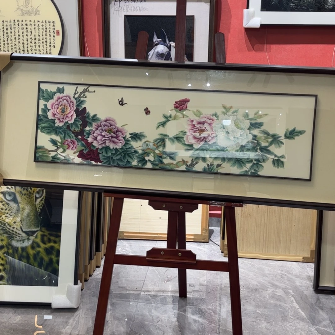 织绣纯手工制作的一个
