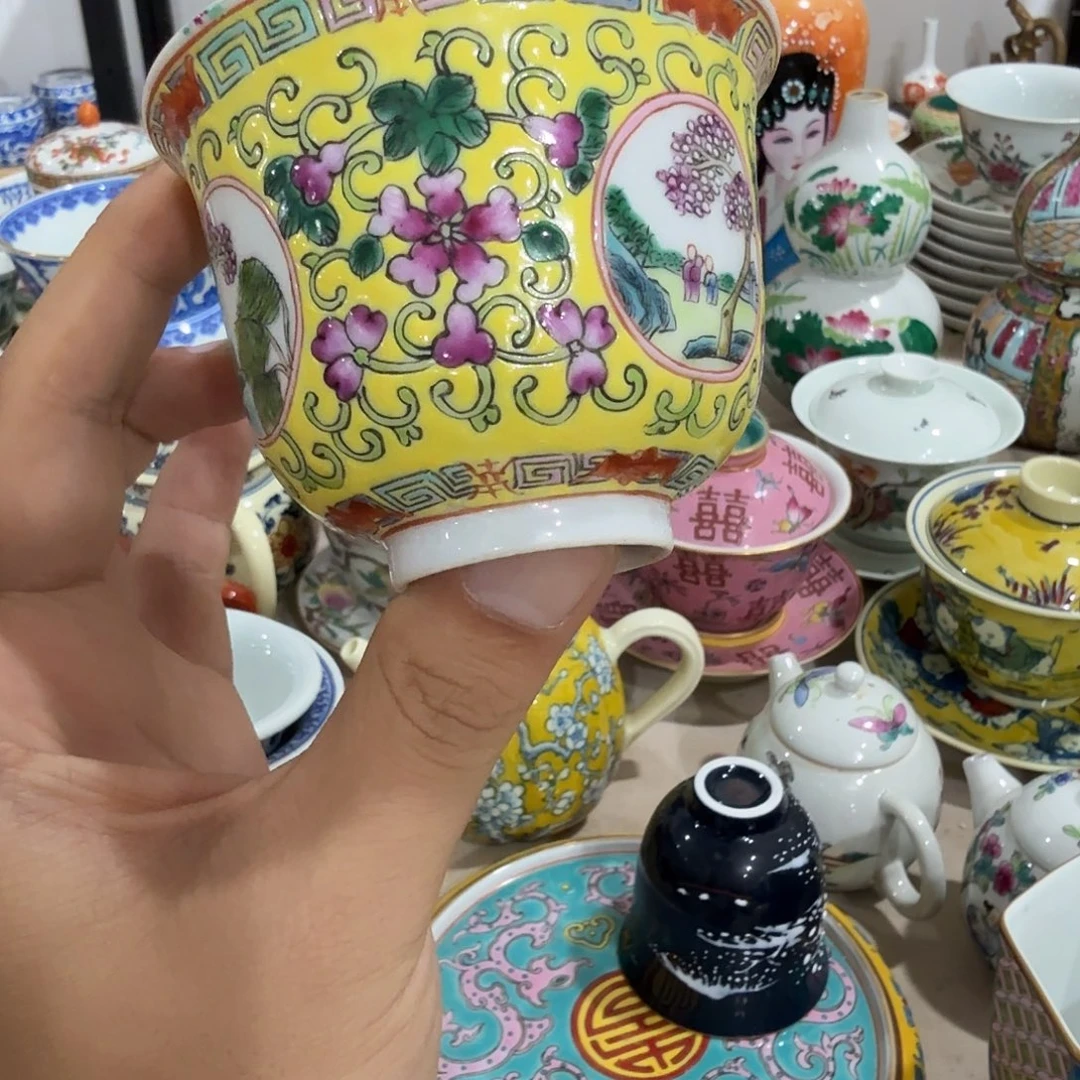 瓷片摆件等方式对各种不同型号