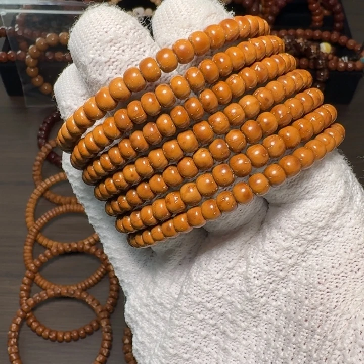 手串紫金鼠黄金甲纯色纯肉小老型