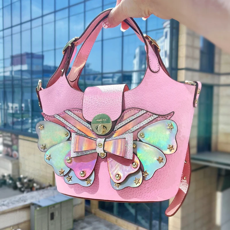 FF15系列 701-750流苏猫头鹰面具包女真皮双面换脸包原创