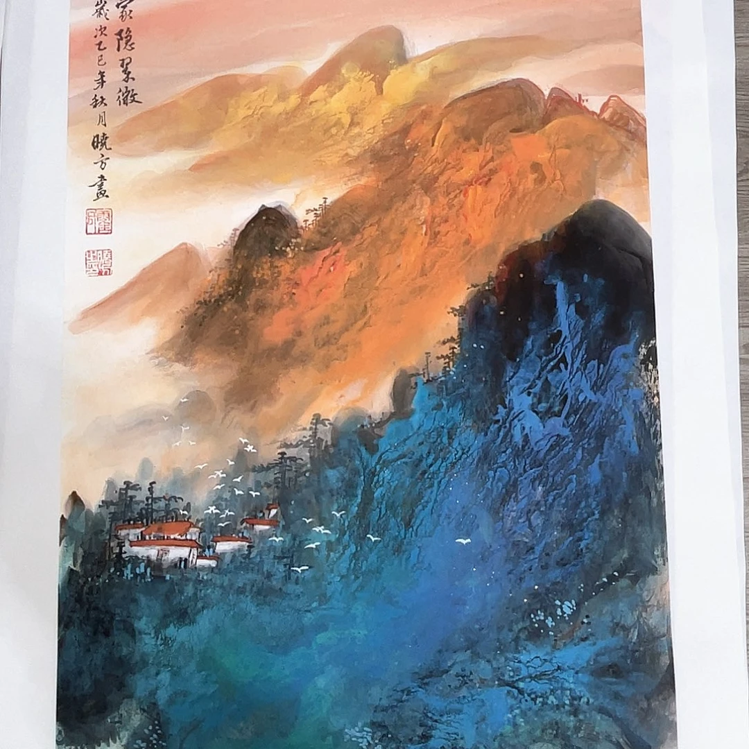 国画霍晓方老师作品欣赏