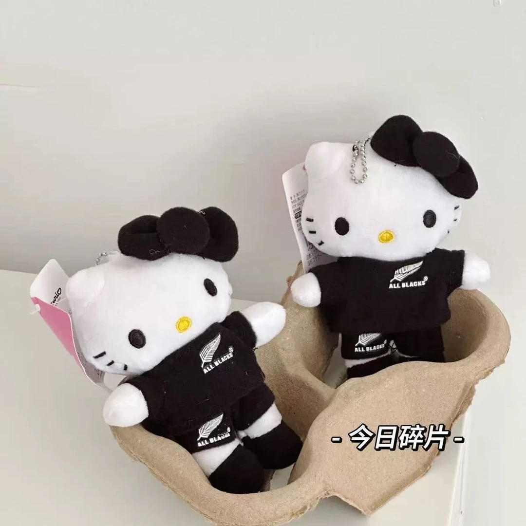 韩系ins风橄榄球kitty包包挂饰