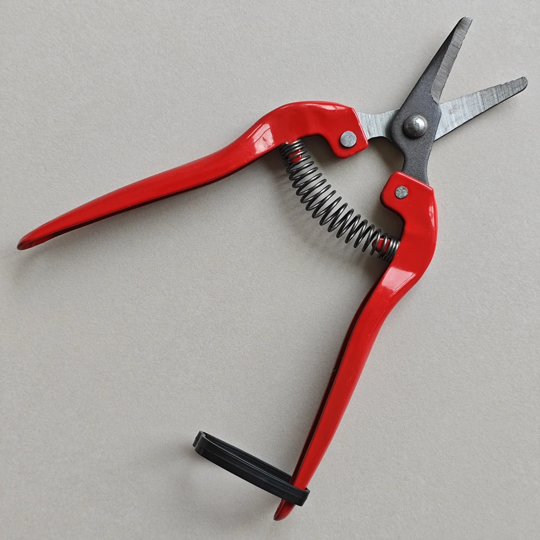 5把 德之助28翘刃手剪 果把剪 苹果柄剪子 摘果剪 小枝剪刀