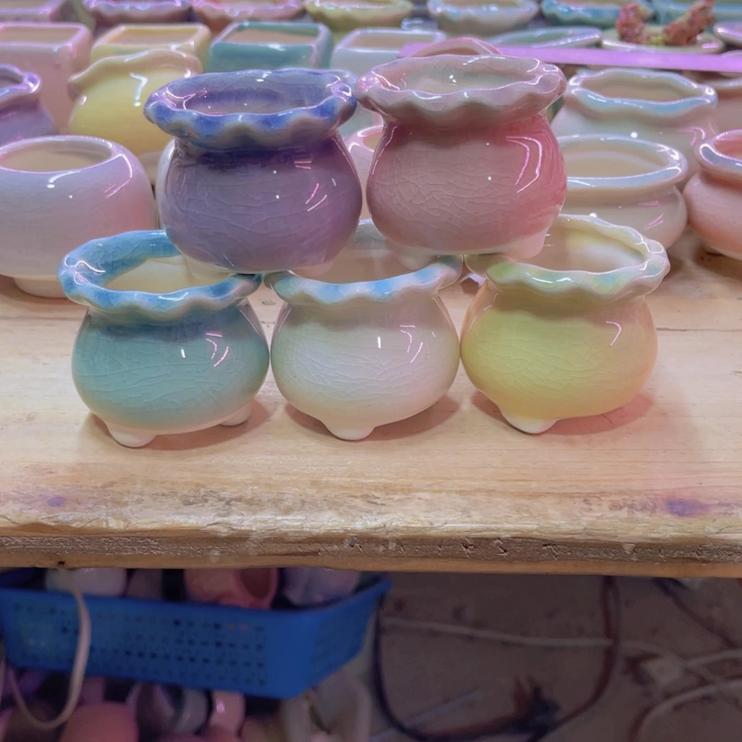 陶瓷花盆当场凑满12包邮