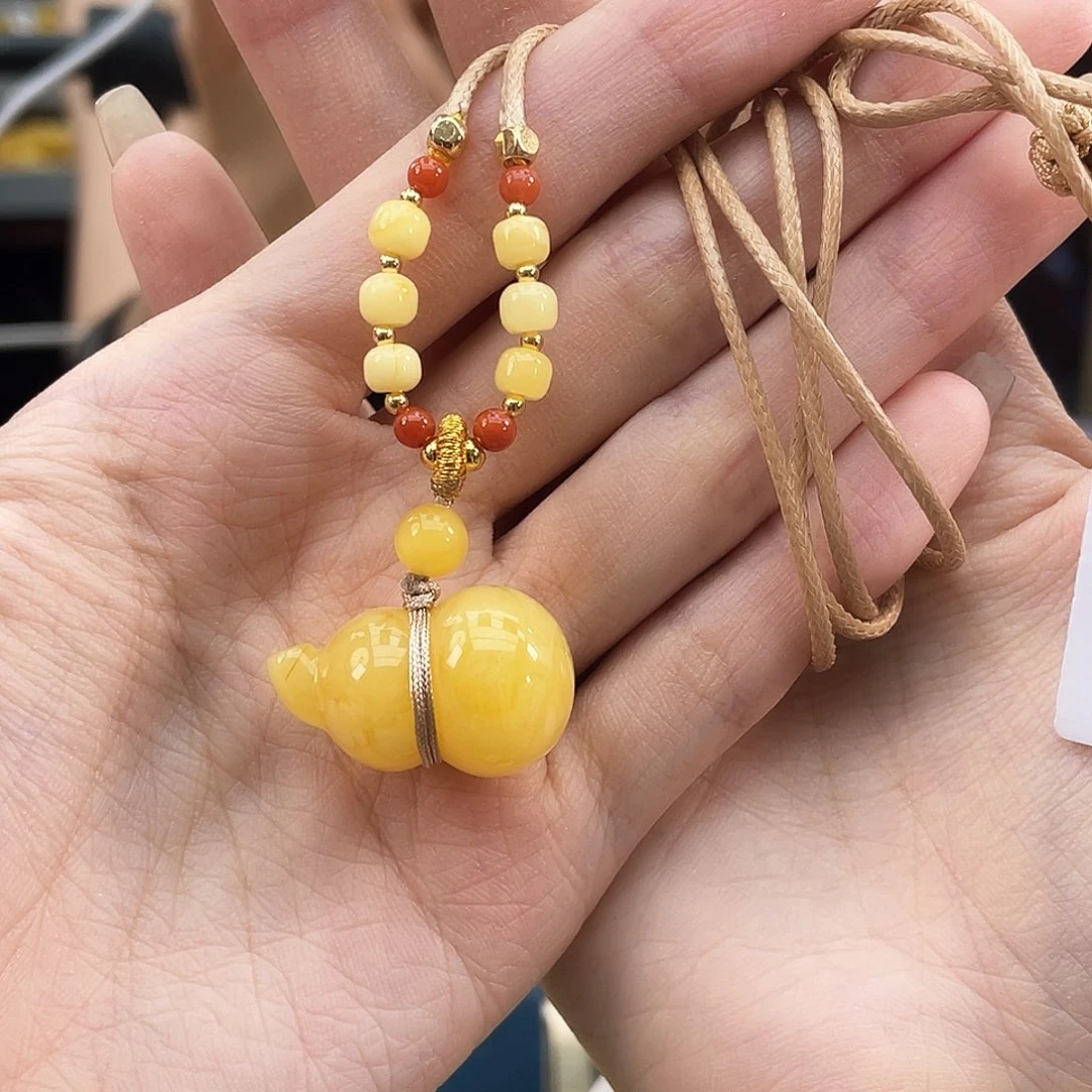 未镶嵌琥珀裸石琥珀蜜蜡J36