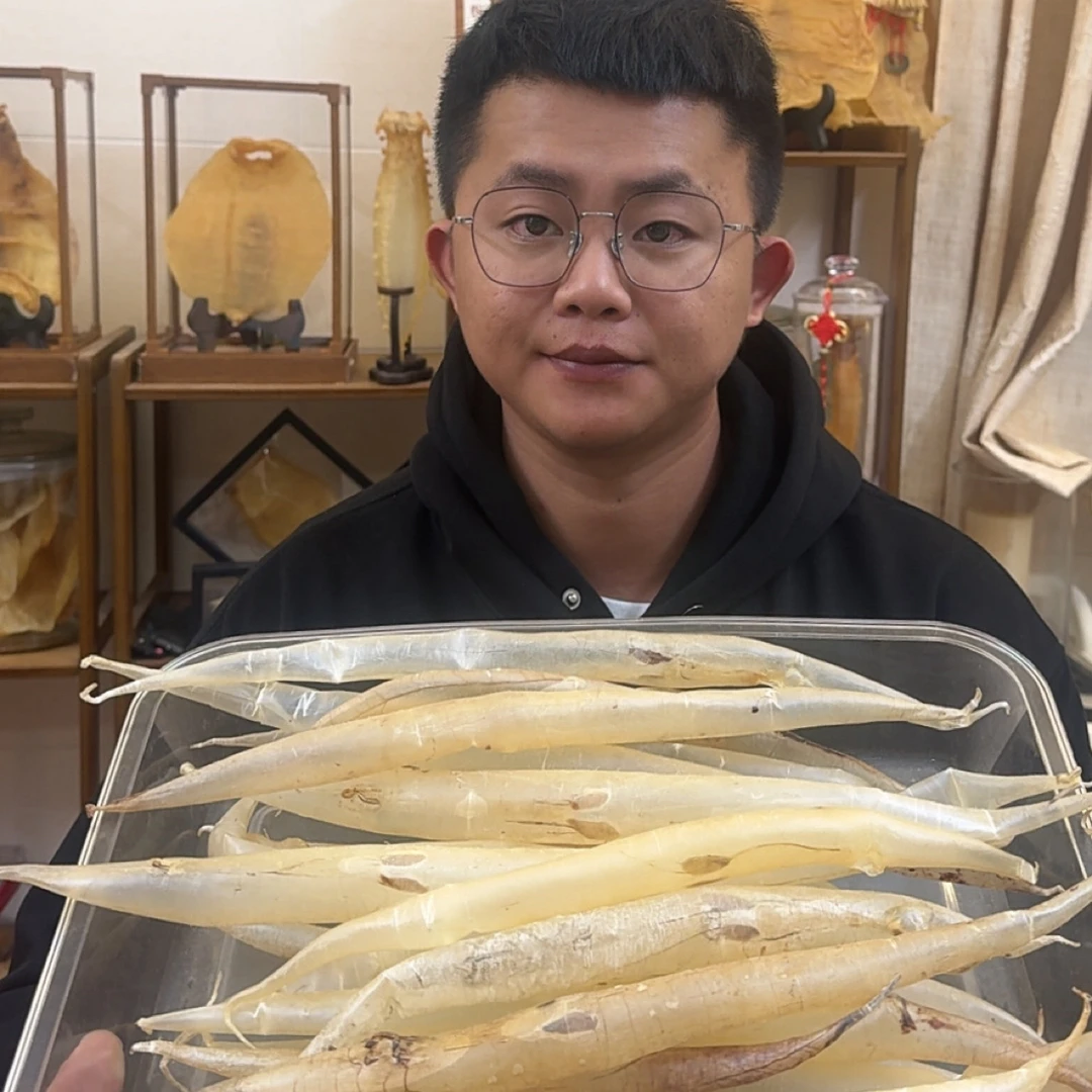 正宗鳗鱼胶孕妇月子煲汤滋补营养纯天然深海鱼胶花胶干货