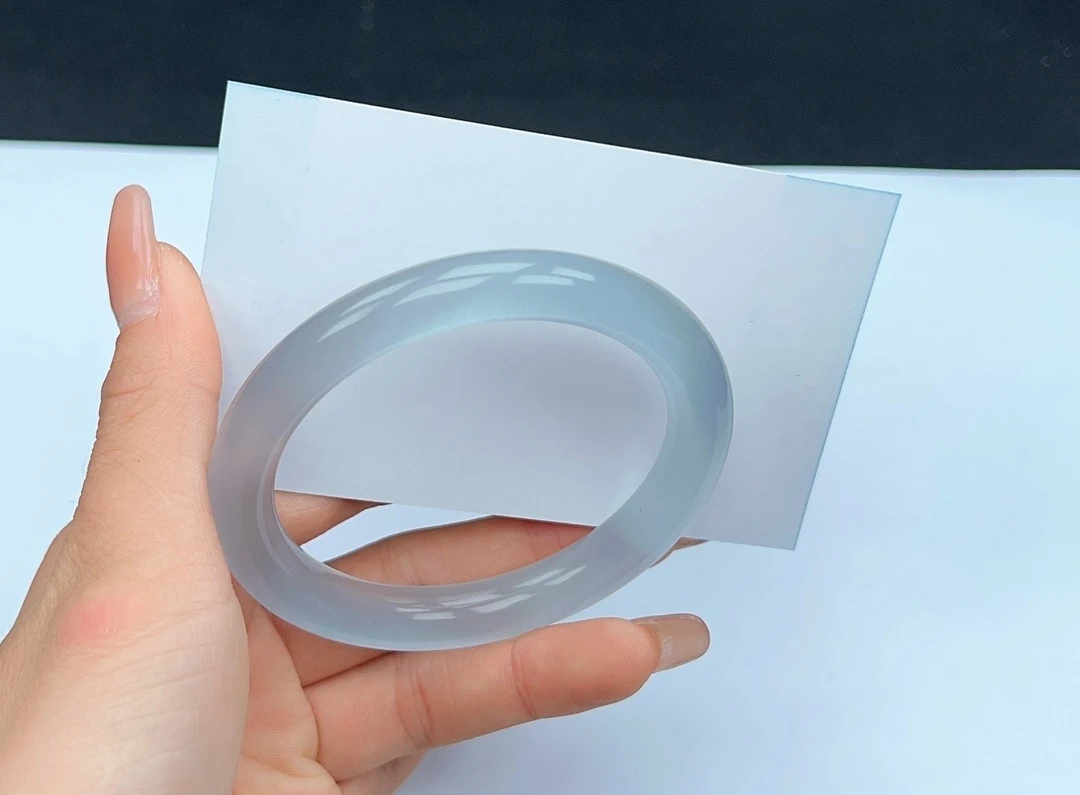 60圈口【冰蓝手镯】圆条【支持7天无理由退换货】