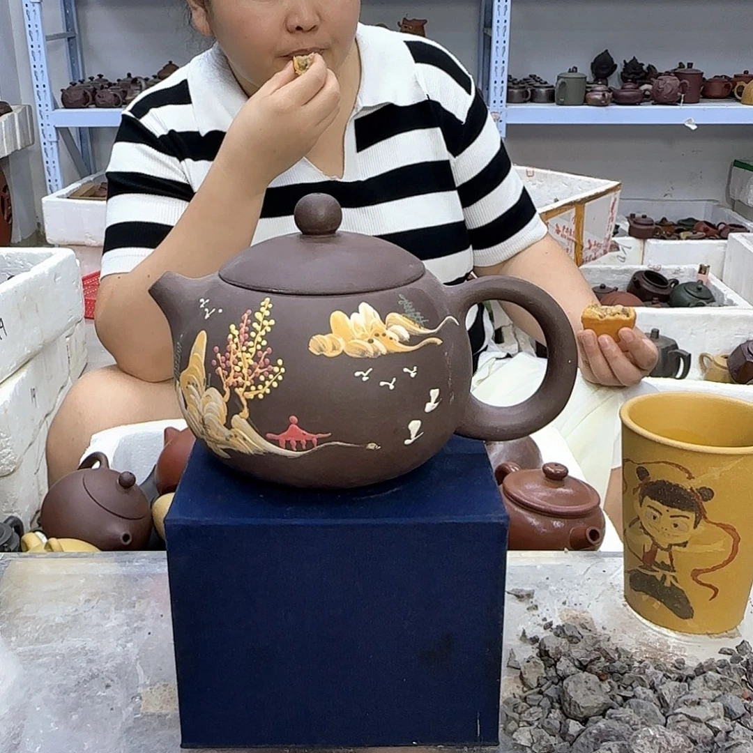 紫砂茶壶宜兴紫砂壶瑕疵处理