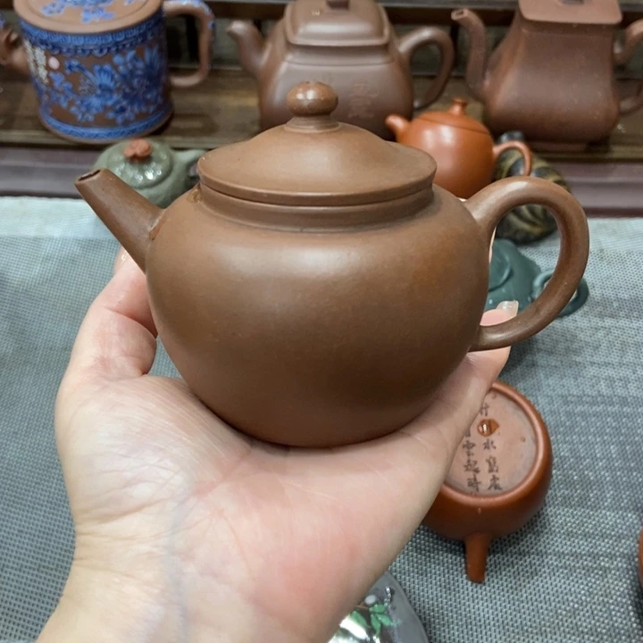 橘***开茶宠紫砂宜兴紫砂