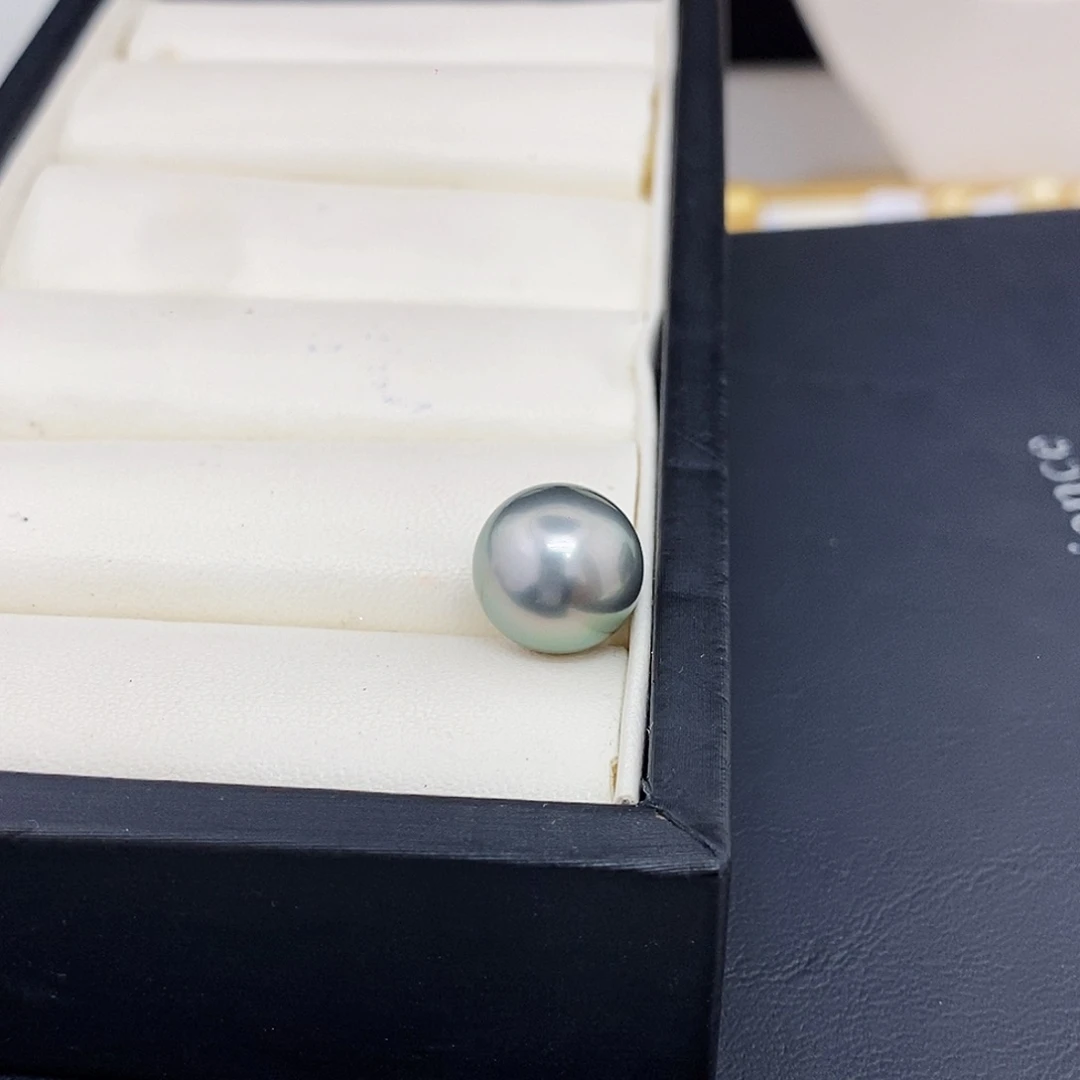 海水珍珠未镶嵌颈饰13-14大溪地单颗