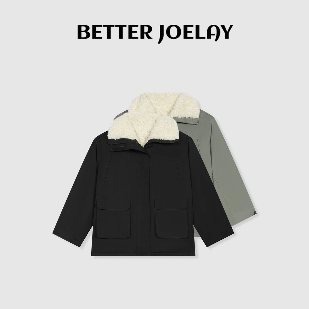 BETTER JOELAY-【情爱成劫】时尚棉服保暖百搭休闲通勤风Z0895