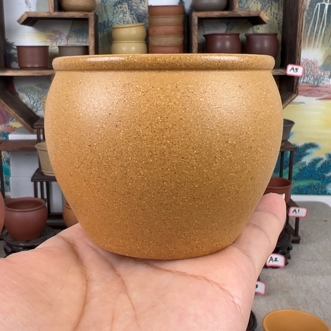 紫砂茶杯拙器甄选，纯原本矿。