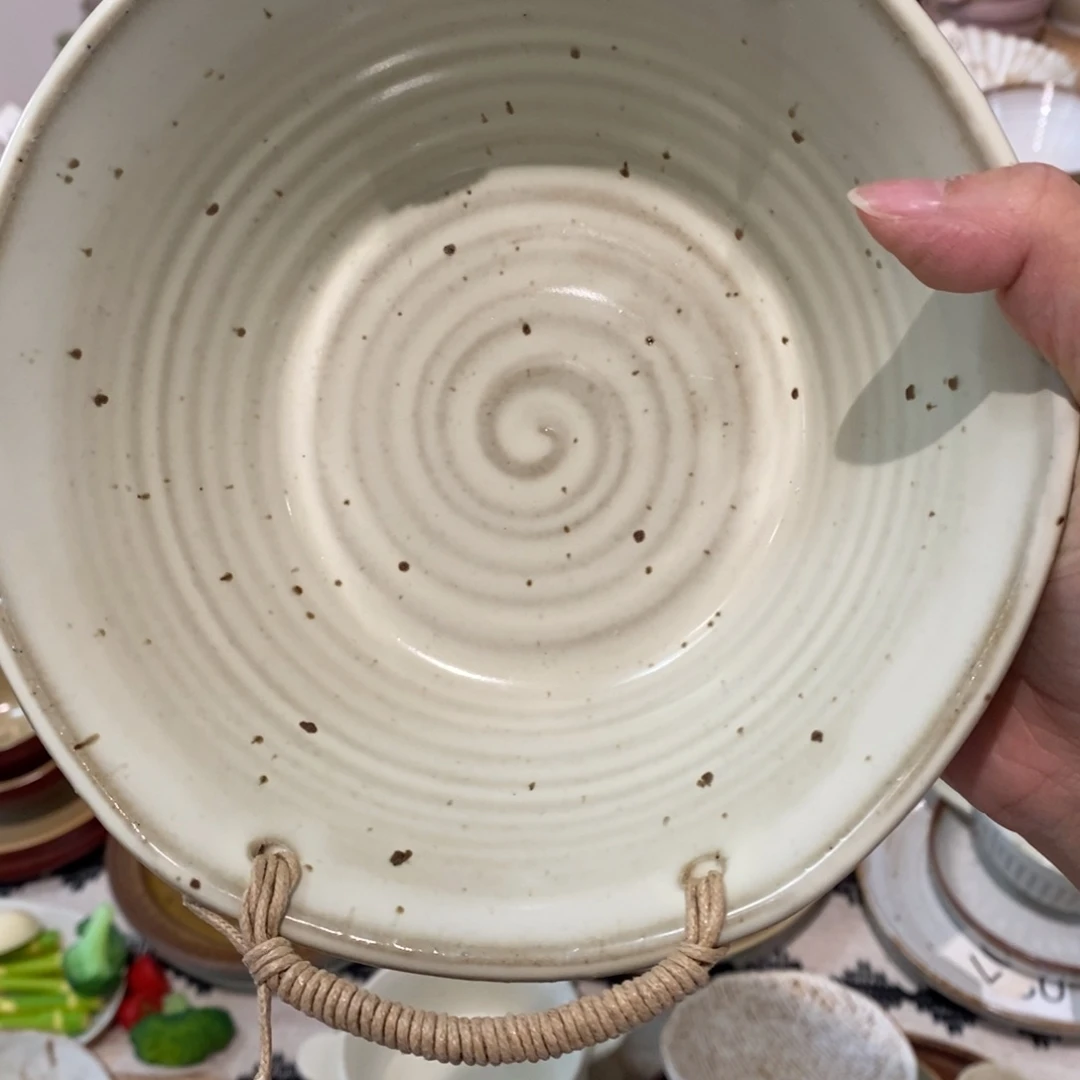 今囍陶器粗陶餐具1件