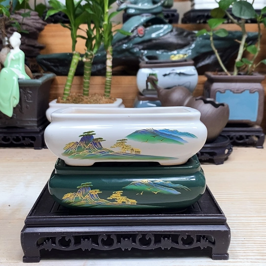 花盆紫砂陶瓷艺术作品欣赏