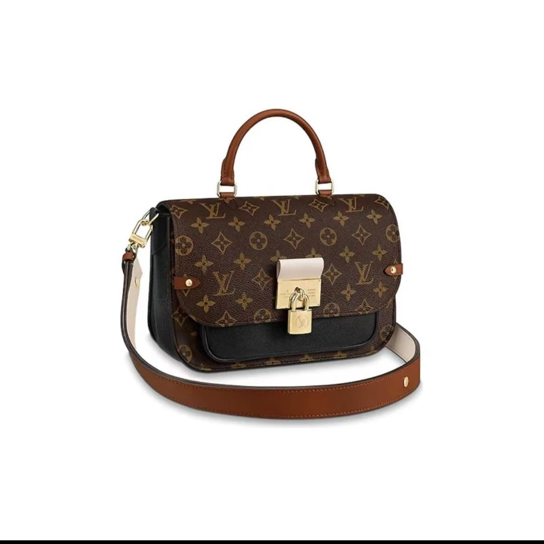 99新 LouisVuitton/路易威登 刘亦菲同款邮差锁头包【甄品仓】