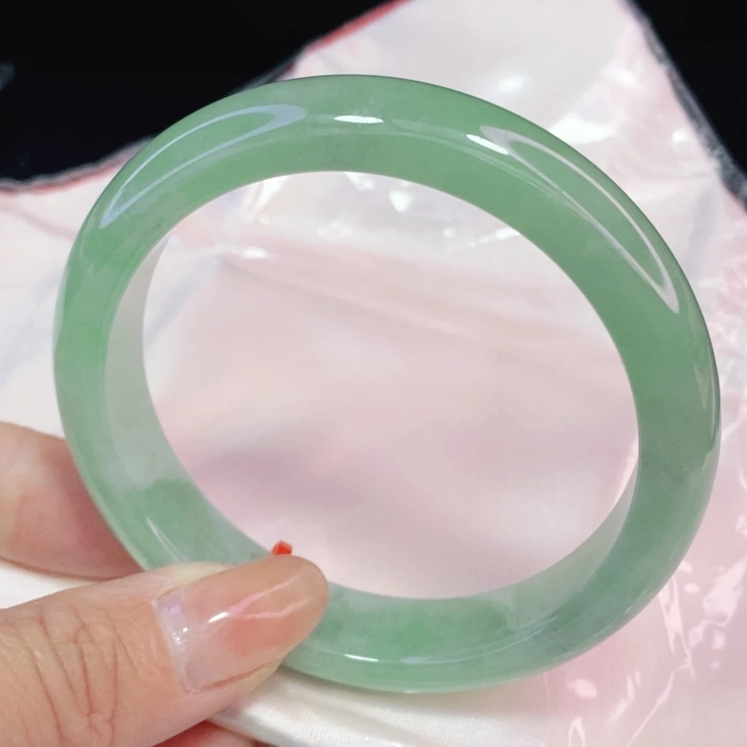 未镶嵌手镯翡翠57.6正圈