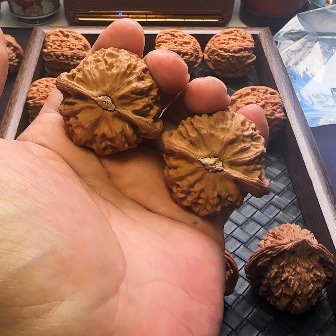 朱***贵把件文玩核桃宫灯