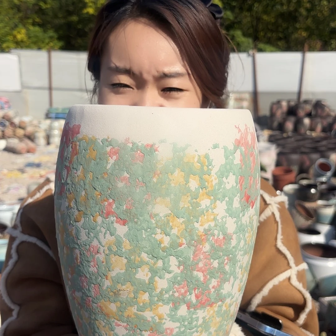 口径17高27一个花蛋壳