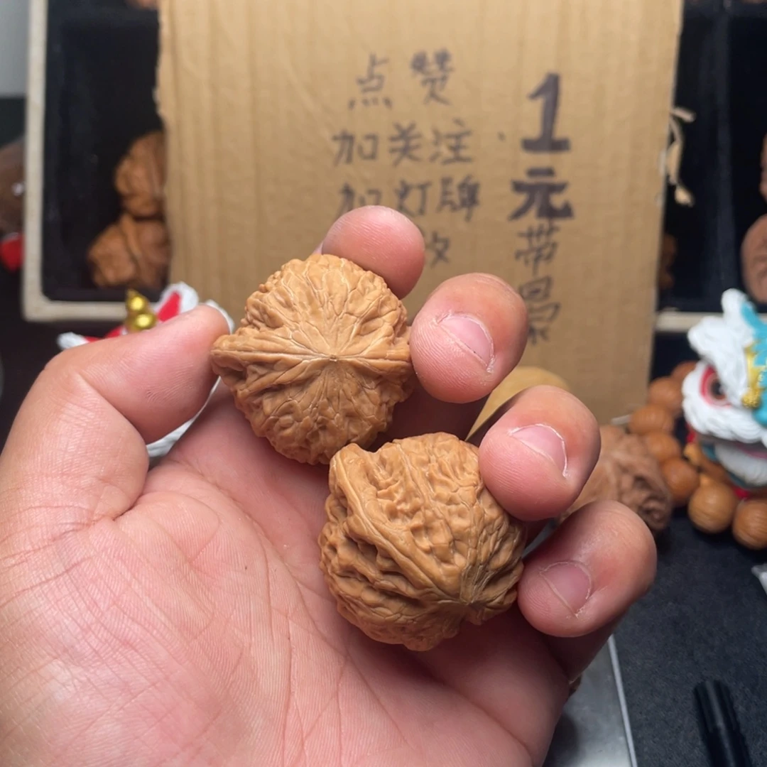 吊坠文玩核桃铁锤