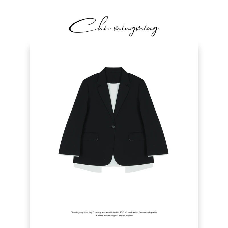 【CHU/2024SSNEW】原创设计《公学》拼色西装SFN06