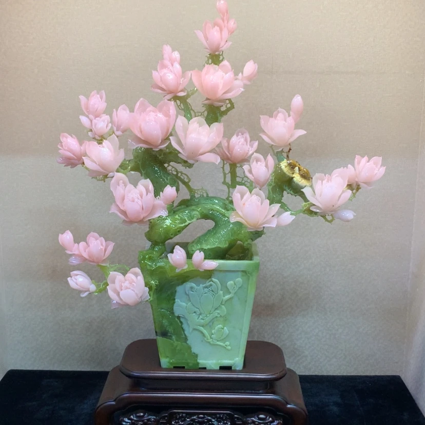 【闪购商品】未镶嵌蛇纹石玉摆件覆膜