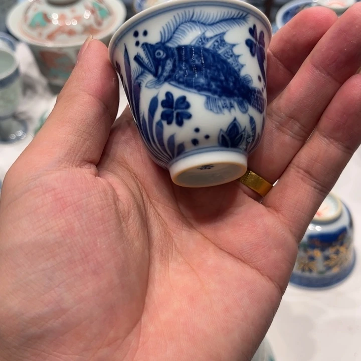 景德镇陶瓷杯子的