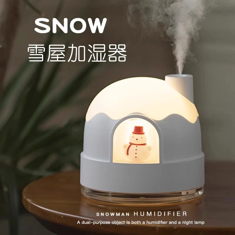 雪屋KT猫加湿器生日礼物高级感送女朋友女生闺蜜夜灯小众的高级感