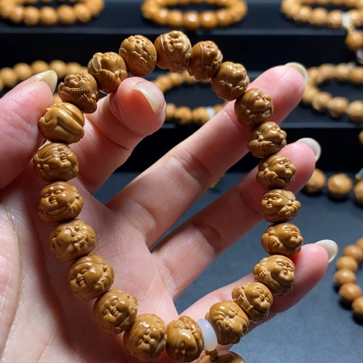 猴头核桃手串小歪财