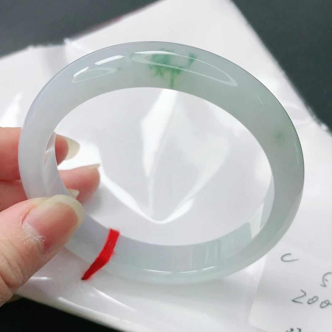 翡翠手镯未镶嵌缅甸天然A货翡翠