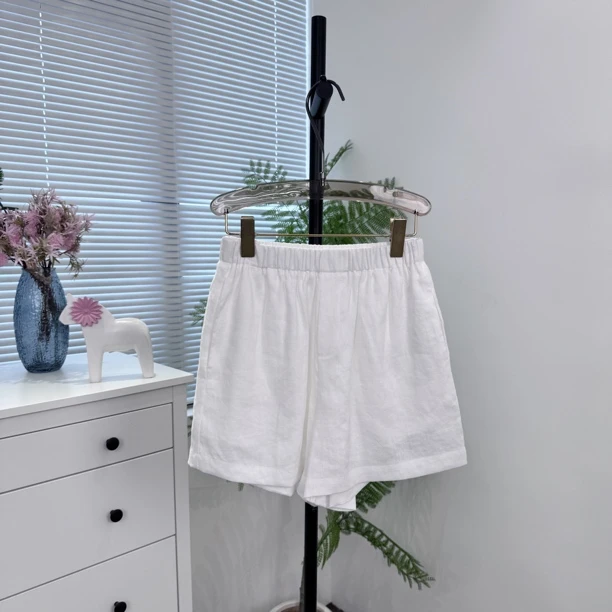 【深圳丽姐-燕子】62014亚麻四色短裤