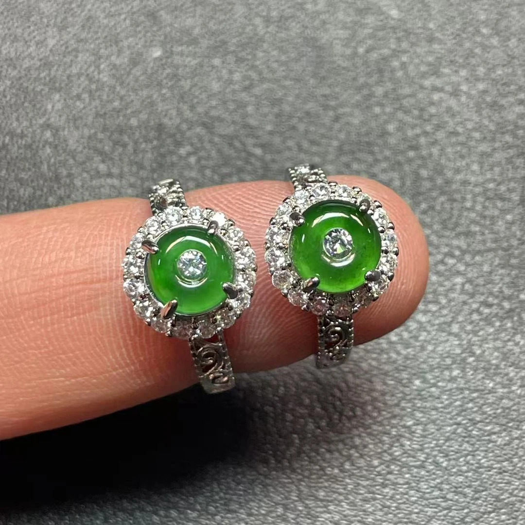 翡翠戒指多样性发其一@k