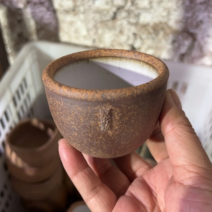 缸100 毫升原谷烧高温粗瓷