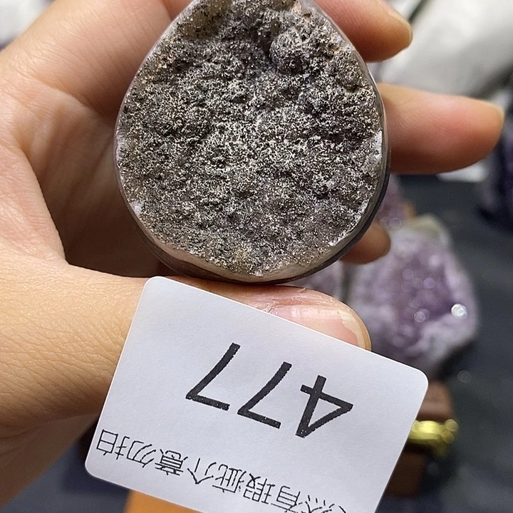 紫晶珠宝半成品未镶嵌