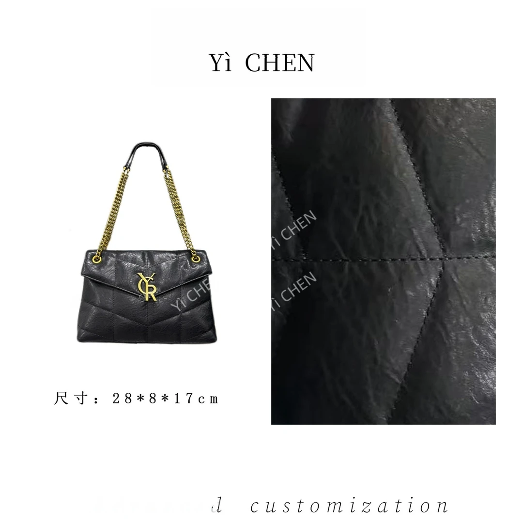 【Yì CHEN】SD-5762-黑武士 简约时尚女士新款轻奢单肩斜跨包