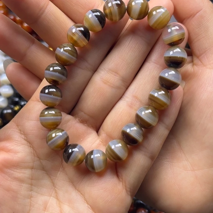 玛瑙/玉髓未镶嵌手链