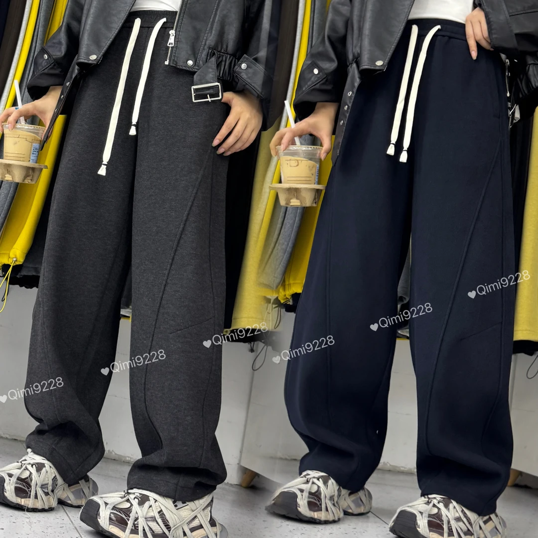 9228加绒洋气时尚百搭弯刀裤（裤长100左右）