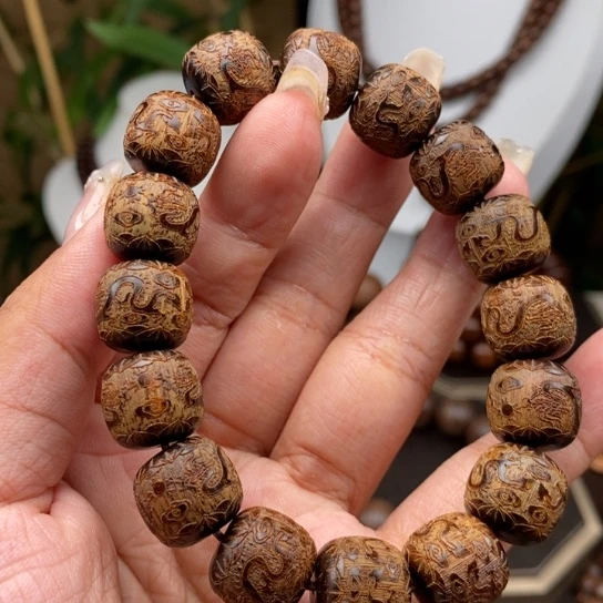 贡木手串/手链贡木1314双龙