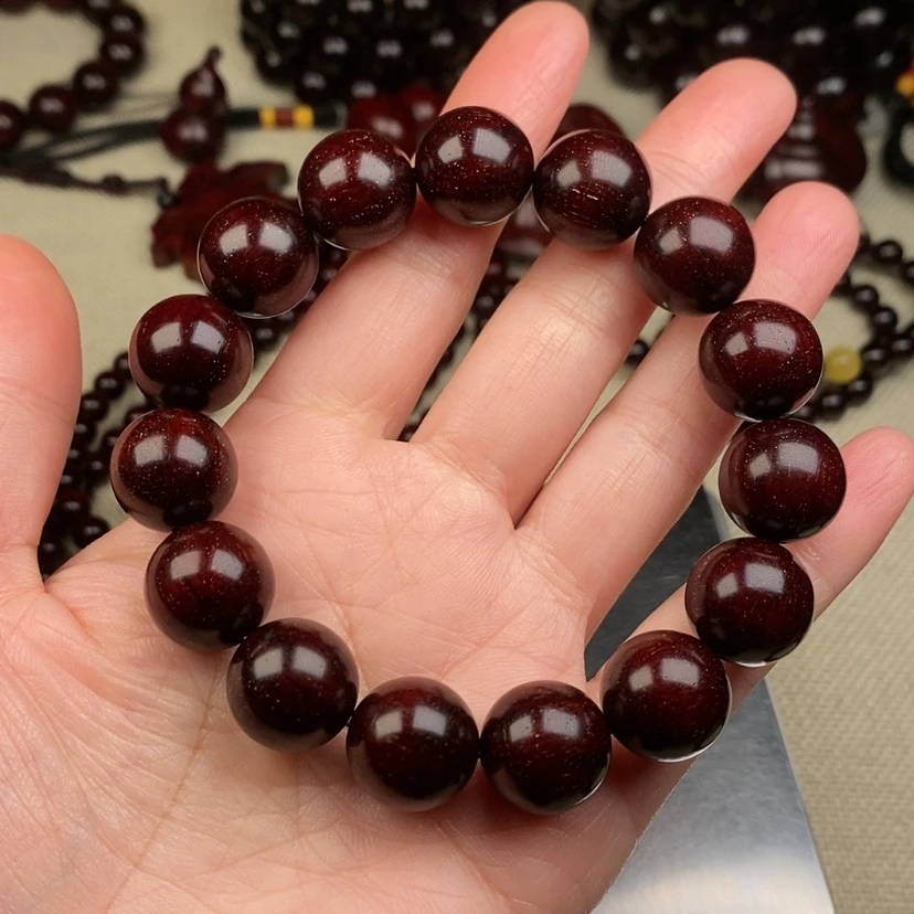 【闪购商品】手串/手链小叶紫檀年**鱼1.5