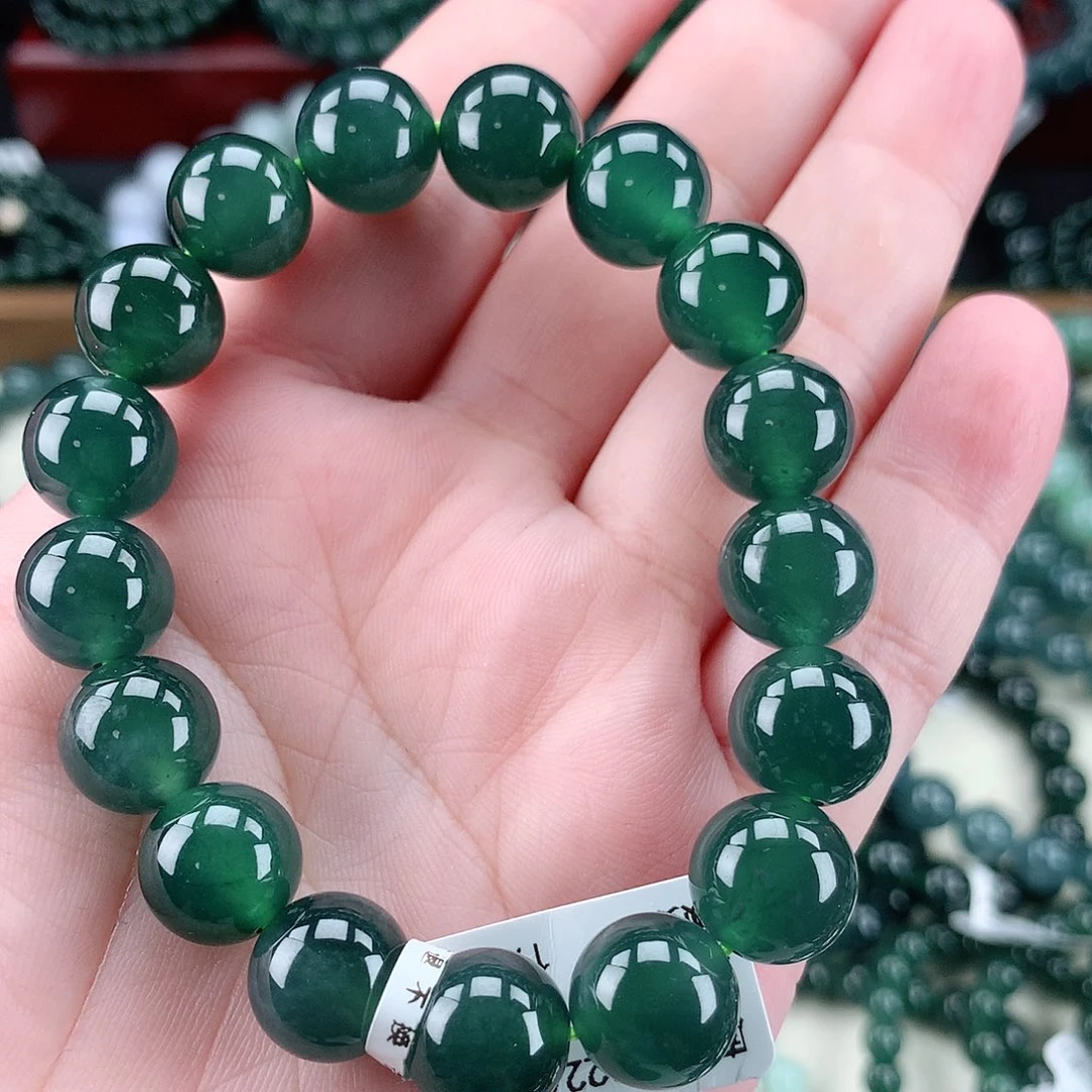 翡翠未镶嵌毛衣链