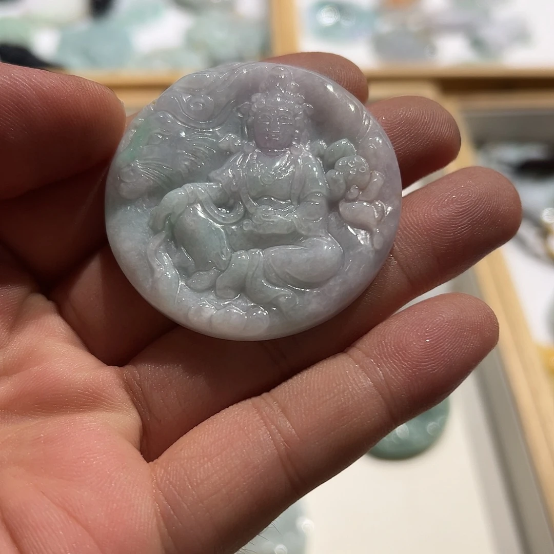 颈饰未镶嵌翡翠挂件